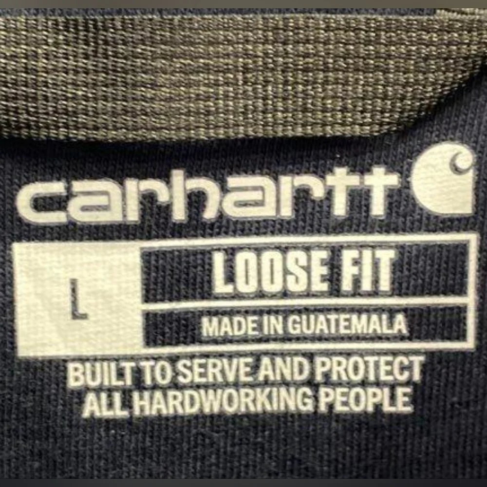 Carhartt Midweight Quarter-Zip Mock-Neck Sweatshirt Size L NWOT MSRP $59.99 - Picture 4 of 5